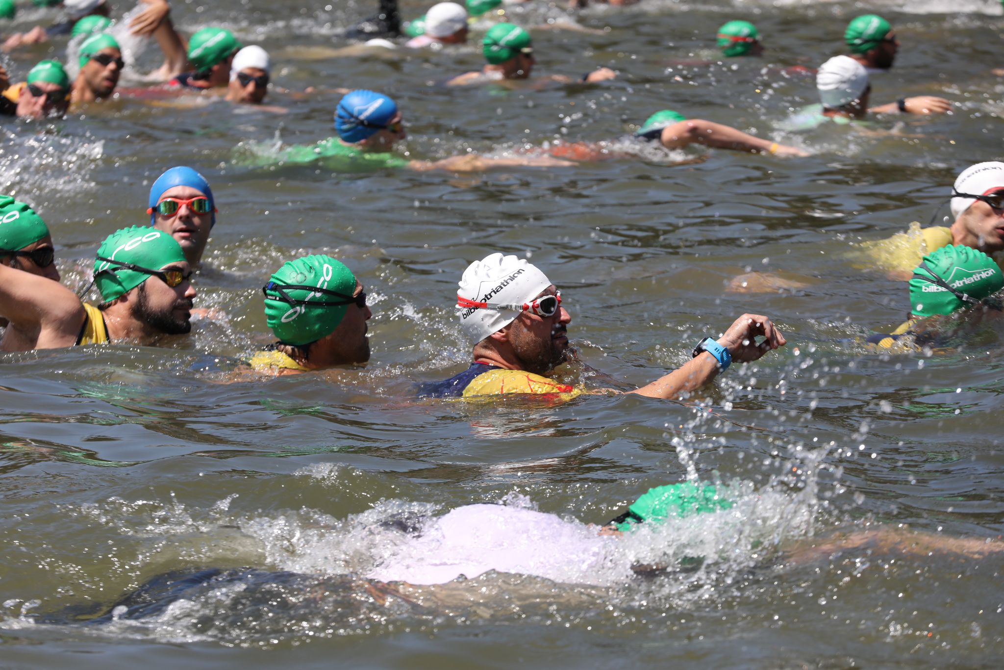 Las mejores imágenes del Triatlón de Bilbao