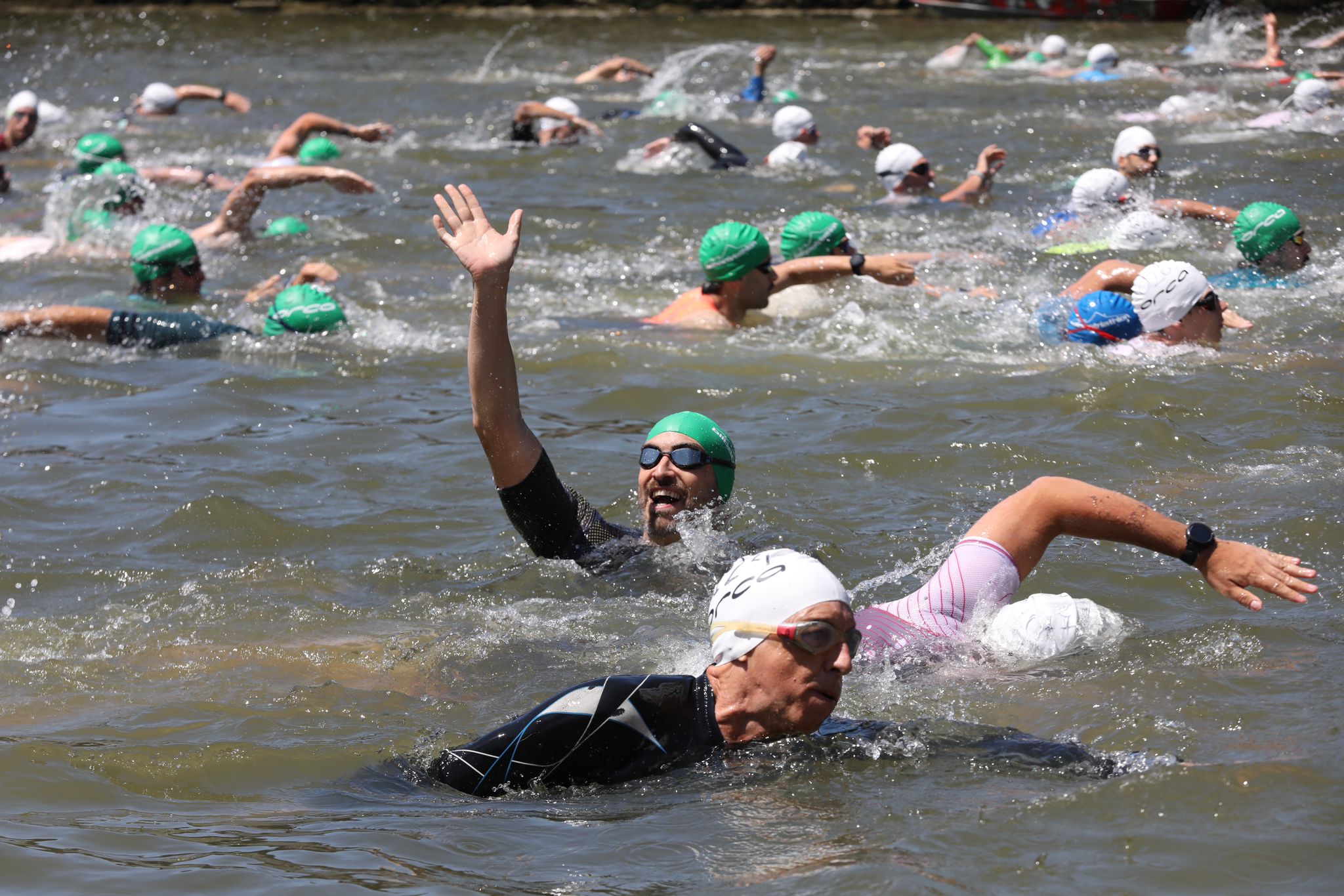 Las mejores imágenes del Triatlón de Bilbao