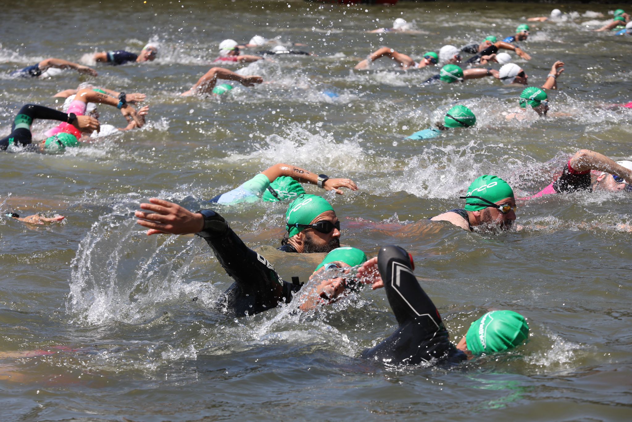 Las mejores imágenes del Triatlón de Bilbao