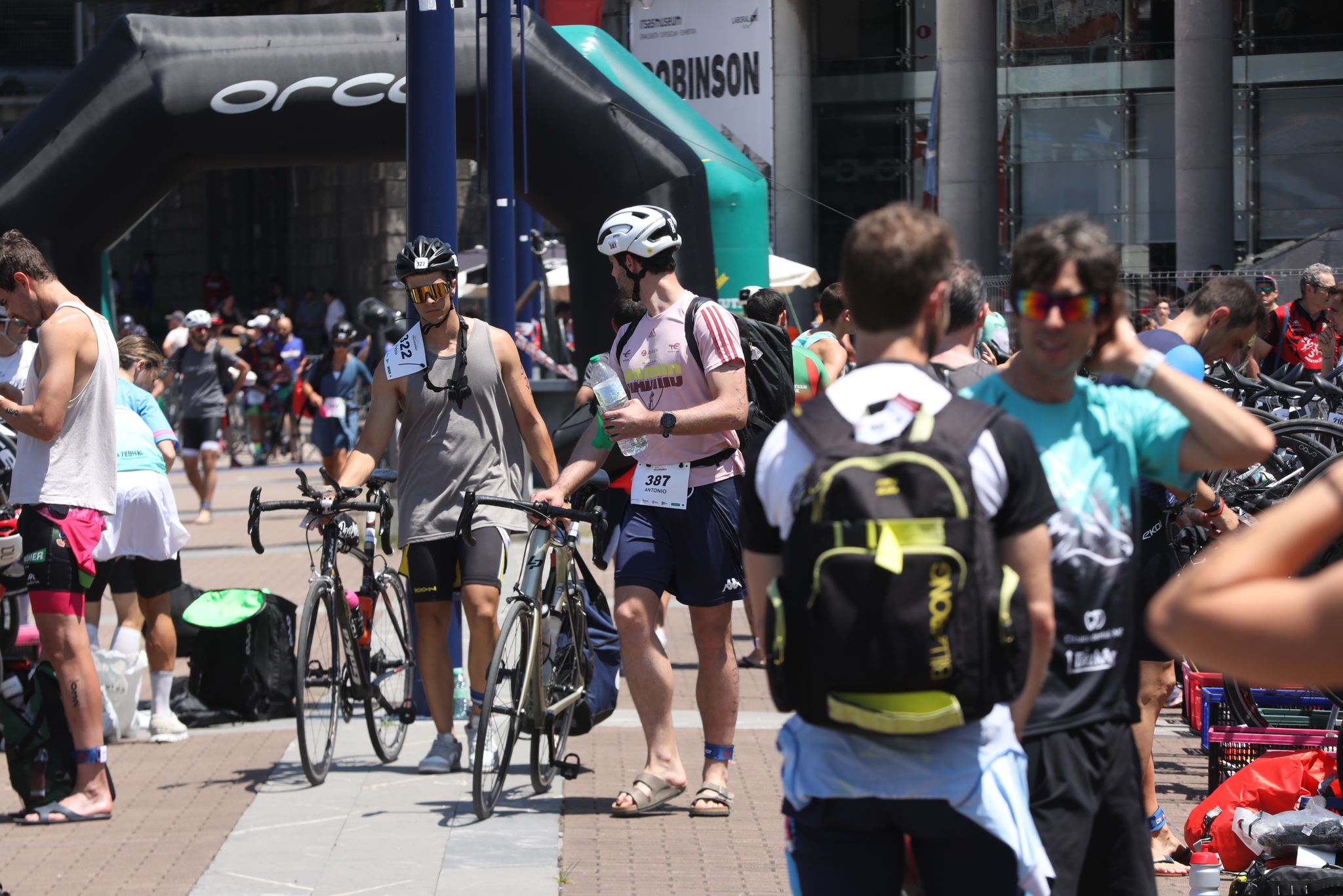 Las mejores imágenes del Triatlón de Bilbao