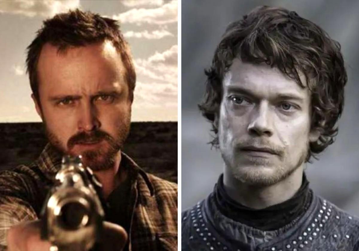 Los actores son mundialmente conocidos por el papel de Jesse Pinkman y Theon Greyjoy, respectivamente.