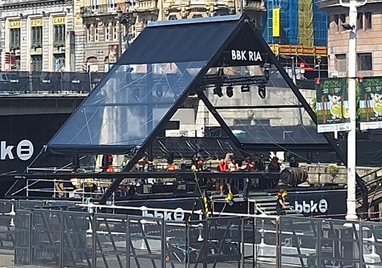 Arde Bogotá calienta motores antes de los conciertos de BBK Ría
