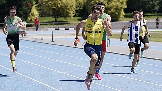 Markel Fernández afina en el Campeonato de Euskadi de atletismo