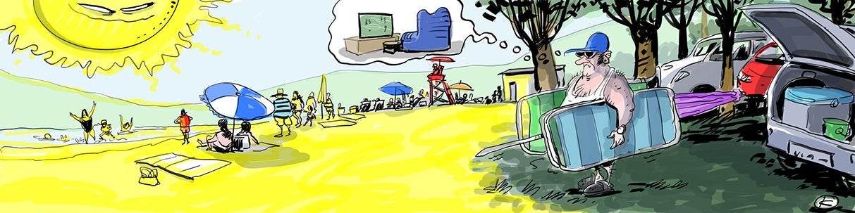 La tira de Cerrajería y el calor en Álava