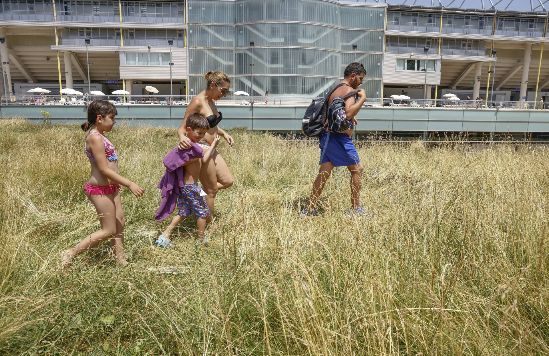 Las imágenes de la calurosa jornada en Vitoria