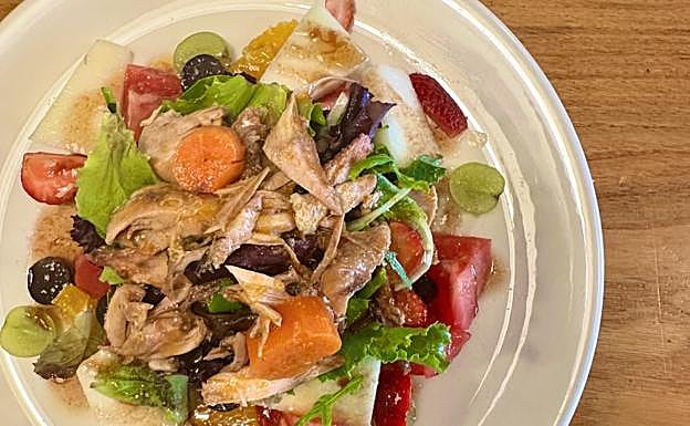 Ensalada del Camino de Agua.