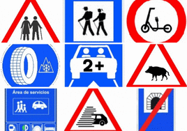 Llegan las nuevas señales de tráfico