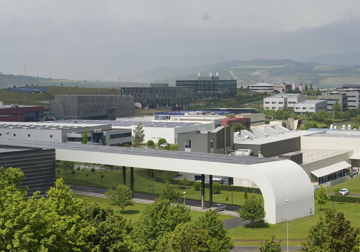 Vista panorámica del parque tecnológico de Miñano.