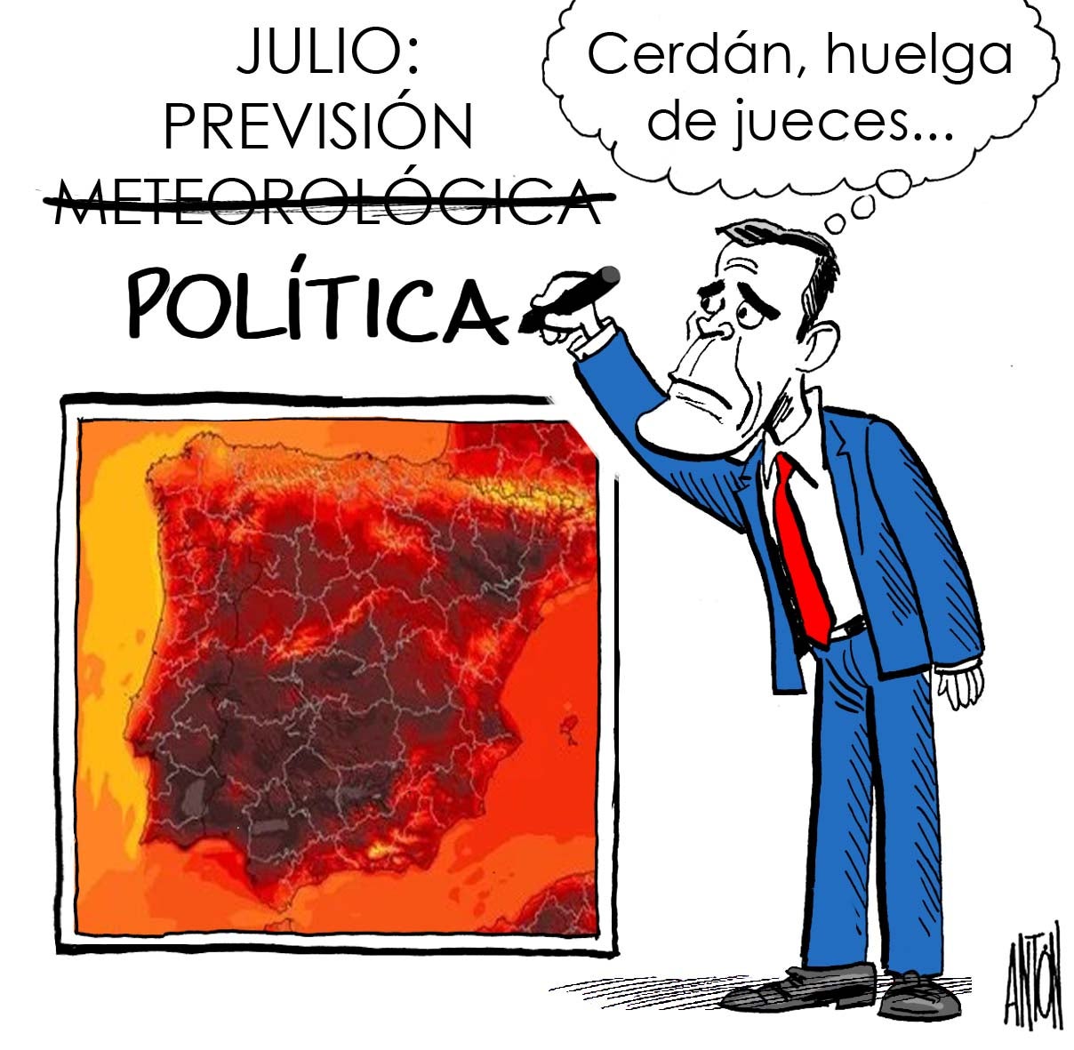 La viñeta de Antón