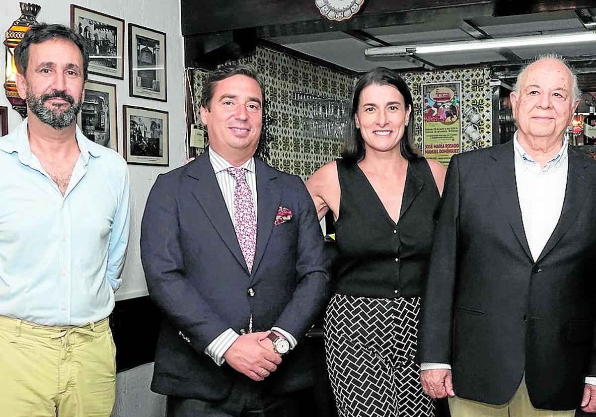 Mikel Iribarren, José María Garzón, Gema Igual, Indalecio Sobrino y Juan Manuel Delgado.