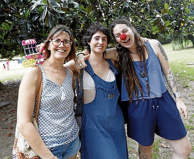 Ana Martín, Lucía Pedregal y María Solís.