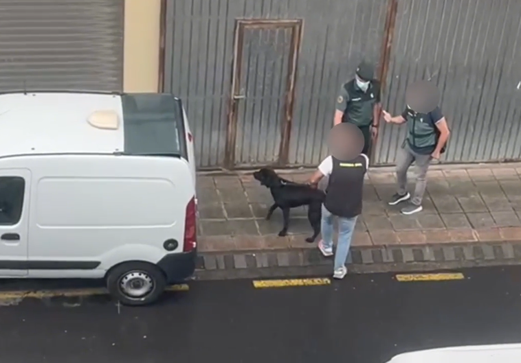 La Guardia Civil registra un local en Gallarta en una operación contra la delincuencia común