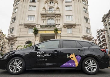 EL CORREO viaja en el primer Cabify de Bilbao: 30 euros más barato que Uber para ir al aeropuerto desde Moyua