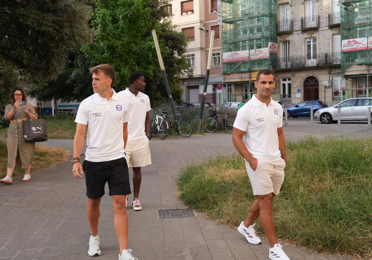 Las imágenes del arranque de la pretemporada del Alavés