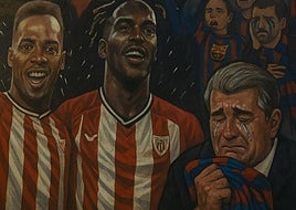 El mural con Laporta llorando, pullas a los periodistas culés... Los memes se ceban con el Barça por el 'caso Nico'