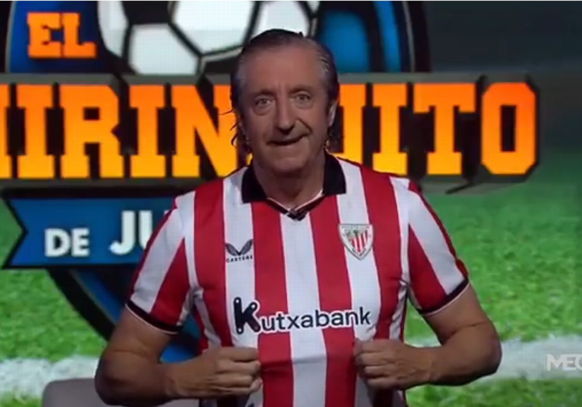 Pedrerol ahora defiende al Athletic y reprende a sus tertulianos culés: «El poderoso no ha podido con una filosofía especial»