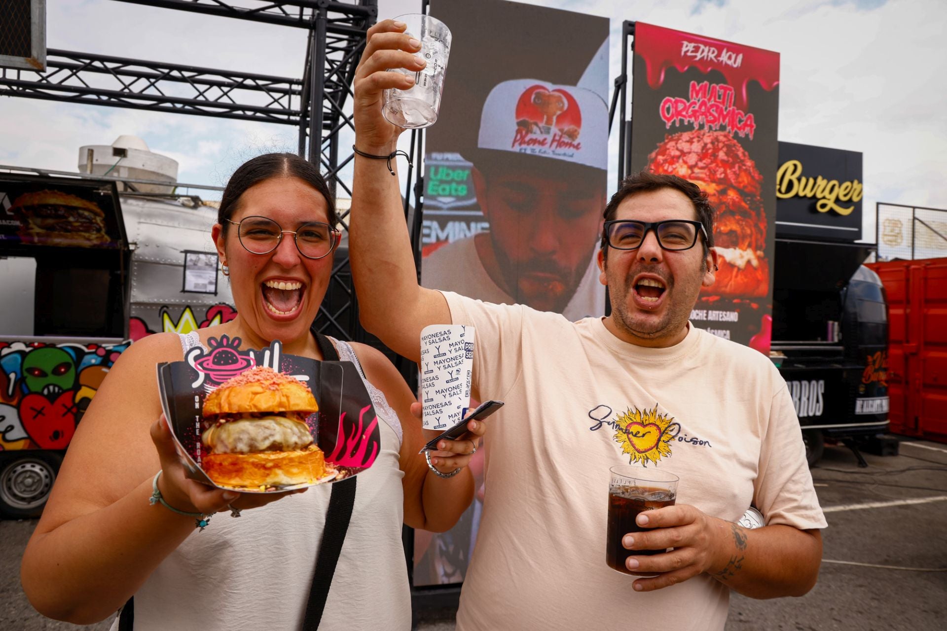 Las mejores imágenes de la Champions Burger