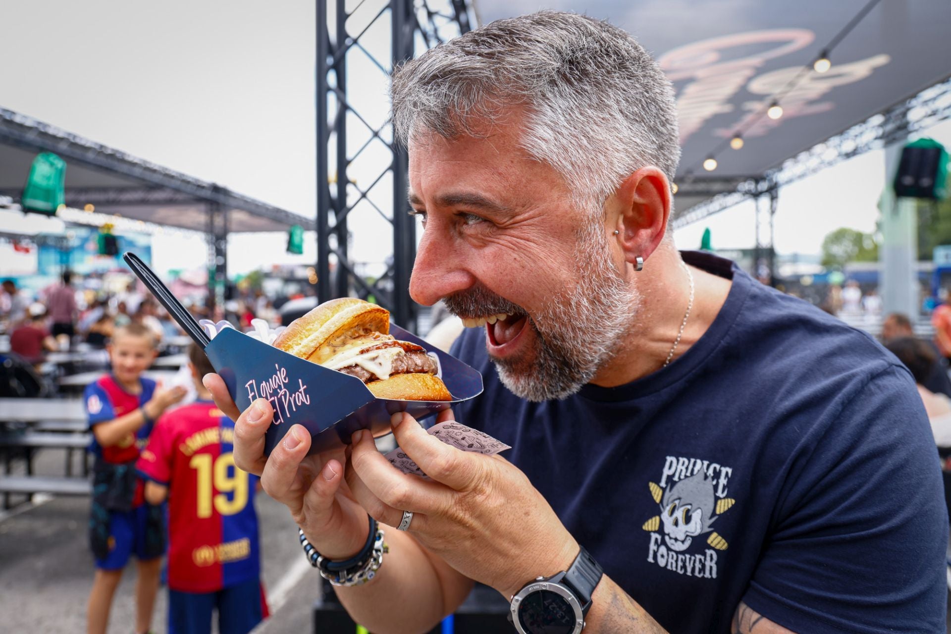Las mejores imágenes de la Champions Burger