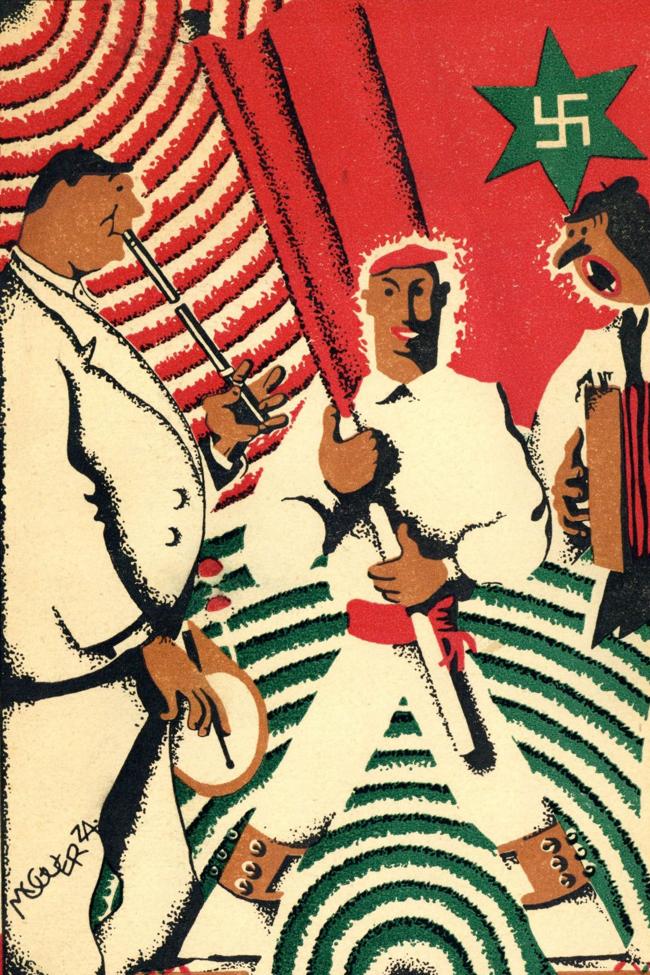 Cartel de ANV de Barakaldo.