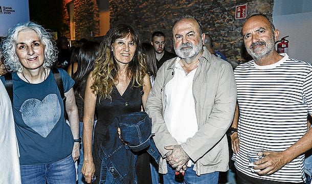 Carmen Escalera, Marian Escalera, Jesús Zubiaga y Carlos García.
