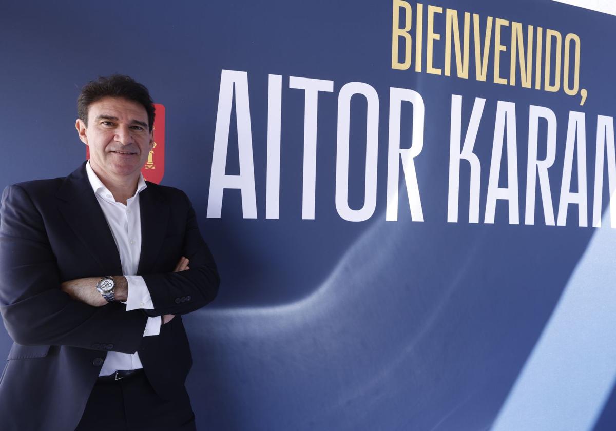 Karanka, durante su presentación.
