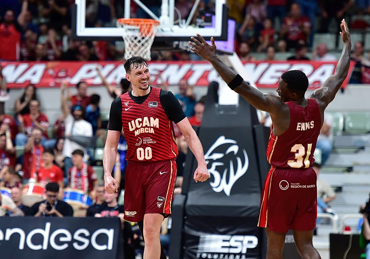 El Baskonia se lanza a por Rodions Kurucs, ala-pívot del UCAM Murcia