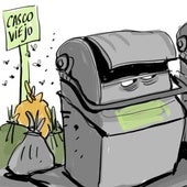 La viñeta de Cerrajería sobre la recogida neumática del Casco Viejo
