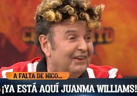 La parodia de Juanma Rodríguez a la presentación de Nico soñada por los culés del 'Chiringuito'