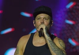Residente en un concierto en el Gran Canaria Live Fest