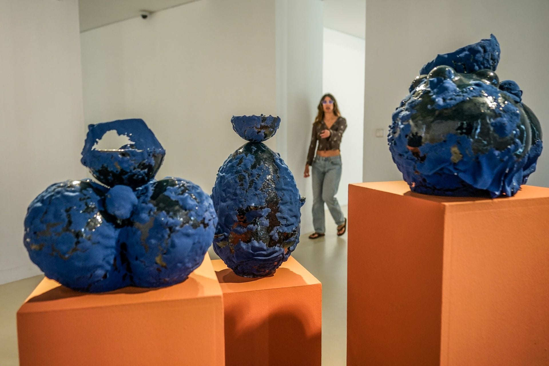 La artista vasca Mar de Dios expone &#039;Espejo de agua y flores&#039; en Vitoria