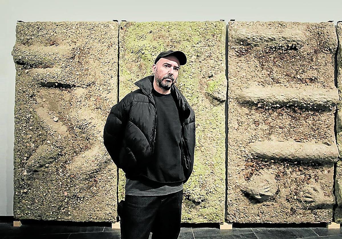 Jorge Satorre, en la exposición del CA2M.