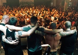 El grupo Zartako durante un concierto el año pasado.