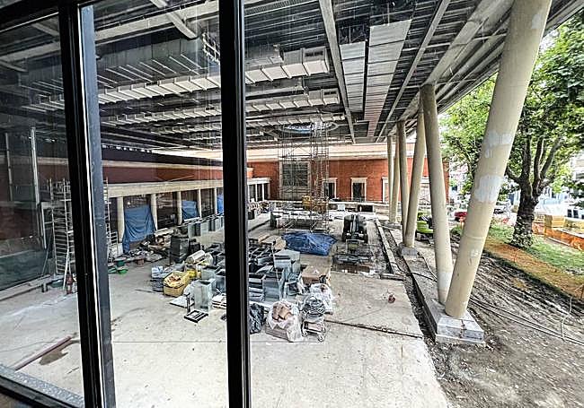 El antiguo estanque se convertirá en el nuevo atrio Arriaga,