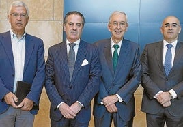 José María Zalbidegoitia, Leónides Gutiérrez, Mikel Arieta-Arruabarrena, Victor Pérez de Guezuraga y Eduardo Ruiz de Gordejuela.