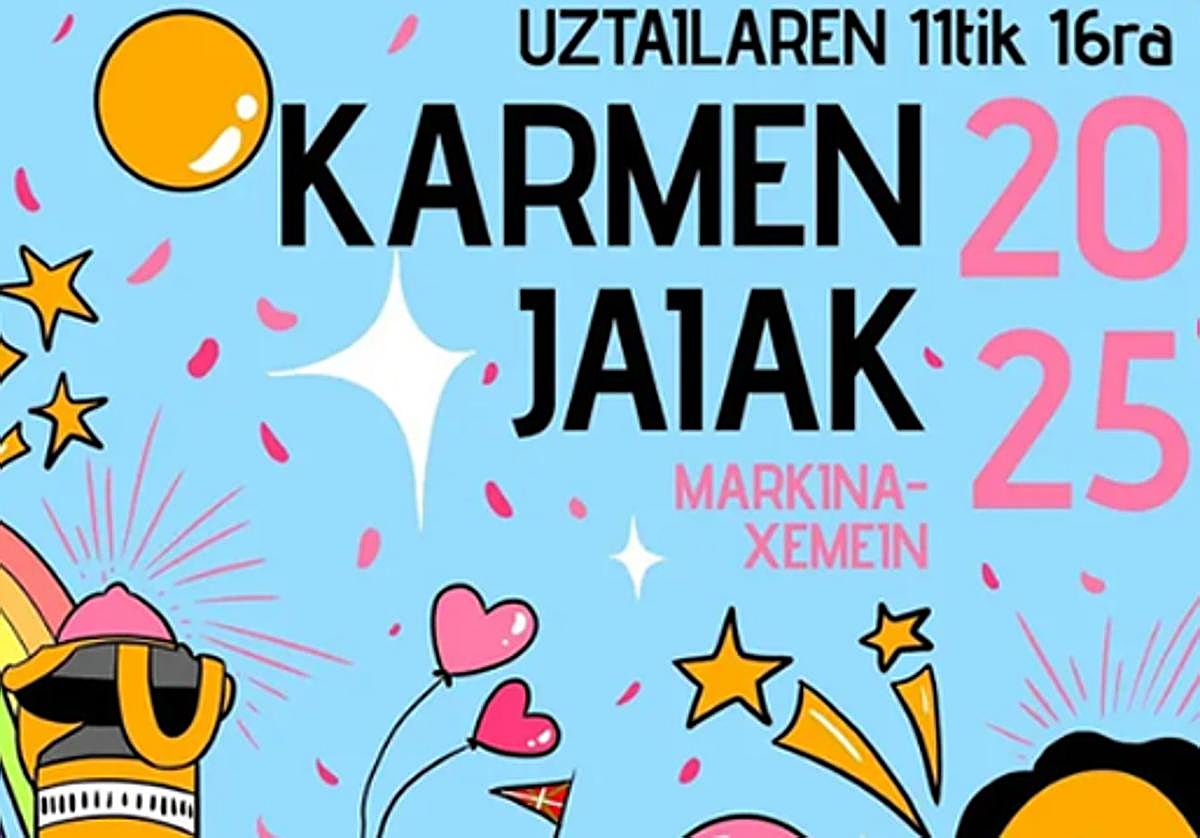 Programa de fiestas de Markina-Xemein 2025