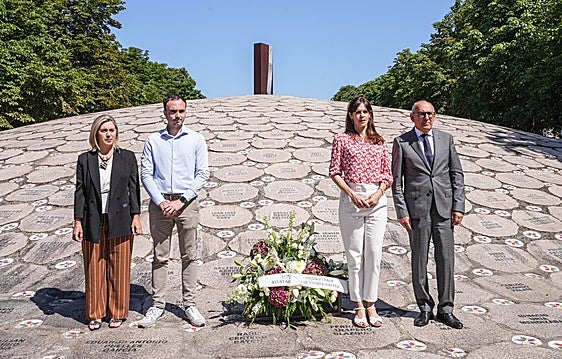La alcaldesa de Vitoria considera «vergonzosa» la actitud del PP en el homenaje a Miguel Ángel Blanco