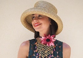 Paula, la invitada vizcaína que deslumbró en una boda en Madrid embarazada y con transparencias