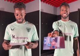 El bonito detalle del Athletic con su capitán, Iñaki Williams