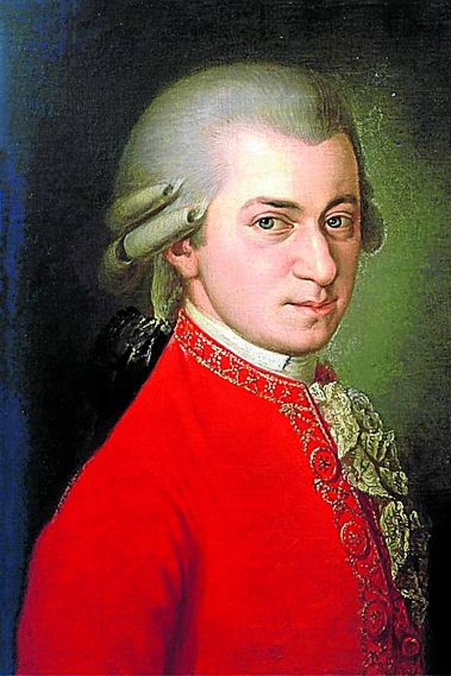 Retrato póstumo de Mozart (1819) obra de Barbara Krafft.