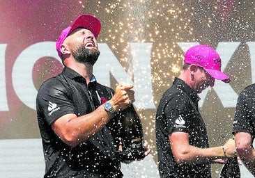 «Ha sido mi mejor día desde el Masters 2023», dice Rahm tras ser segundo en Valderrama