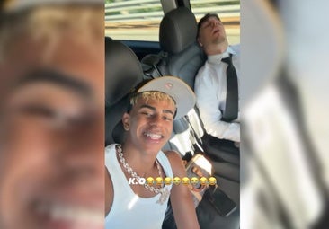 El polémico vídeo de Lamine Yamal a las 9 de la mañana en el coche y sin cinturón tras su fiesta de cumpleaños