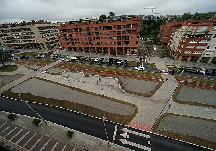 La trinchera que dividía Leioa en dos ya ha sido cubierta.