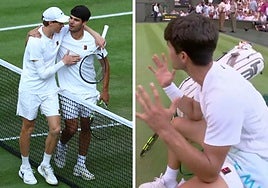 La desesperación de Alcaraz con un gesto a su equipo que predijo su derrota en la final