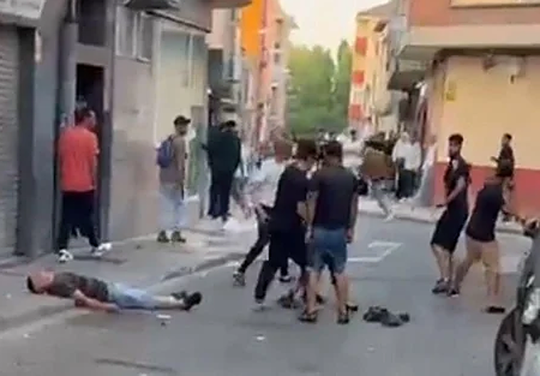 Batalla campal en Aranda de Duero.