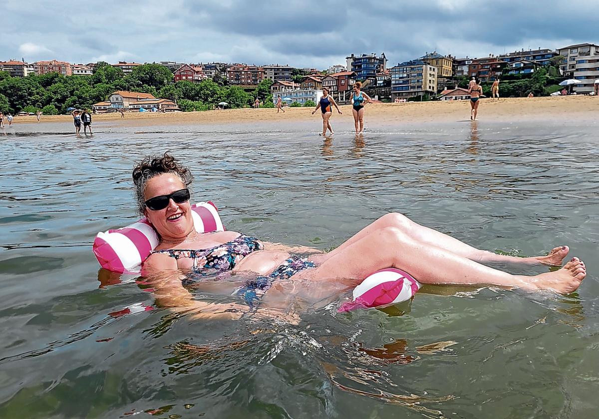 La playa getxotarra es uno de los arenales con aguas más tranquilas y cálidas de Bizkaia.