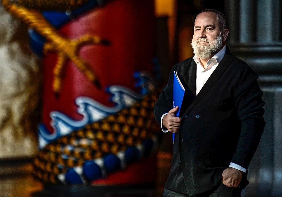 Fernando Pérez, en la Alhóndiga.