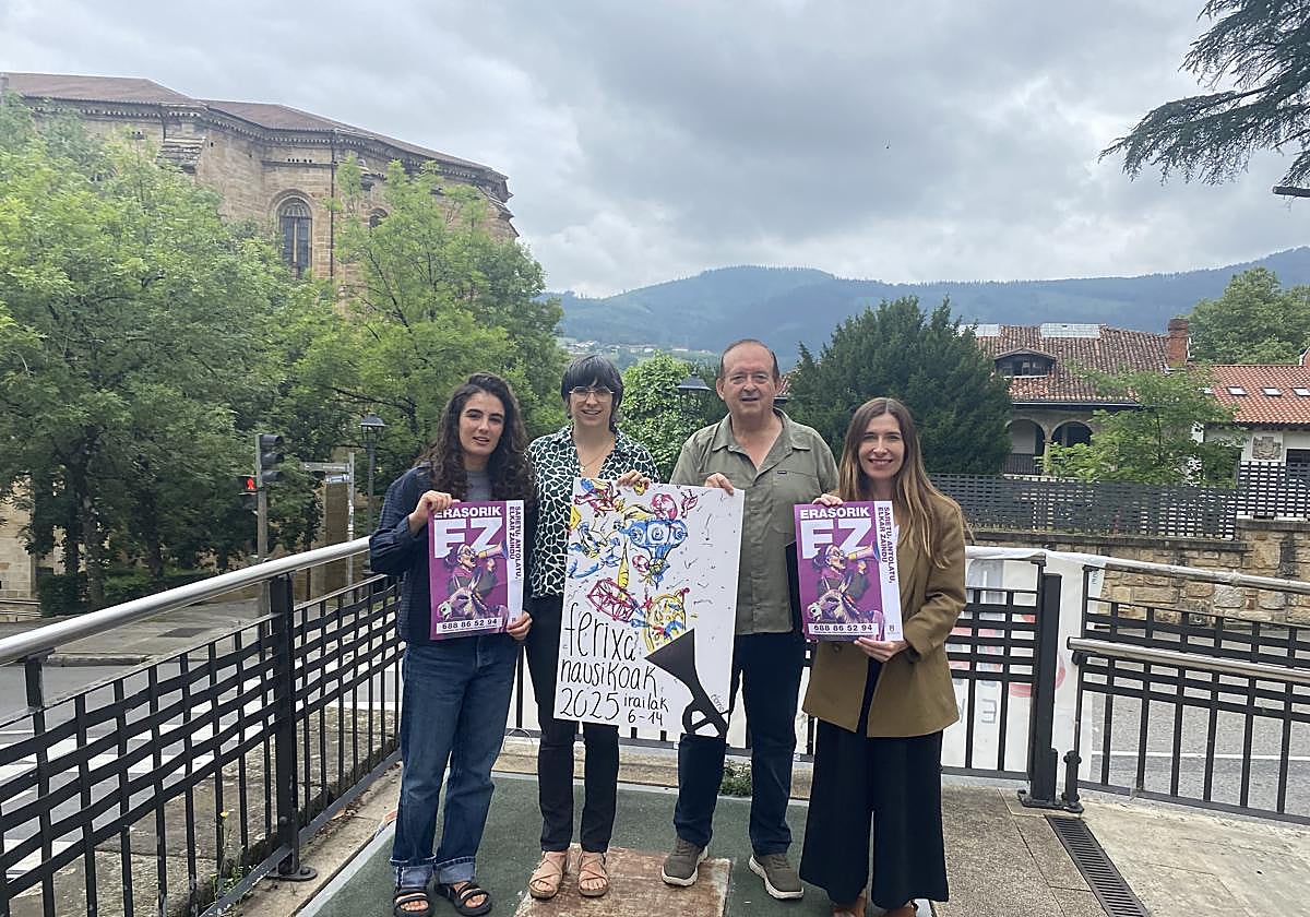 En esta edición, la imagen que servirá de tarjeta de presentación de la cita festiva es obra de Sabina Aizpurua.