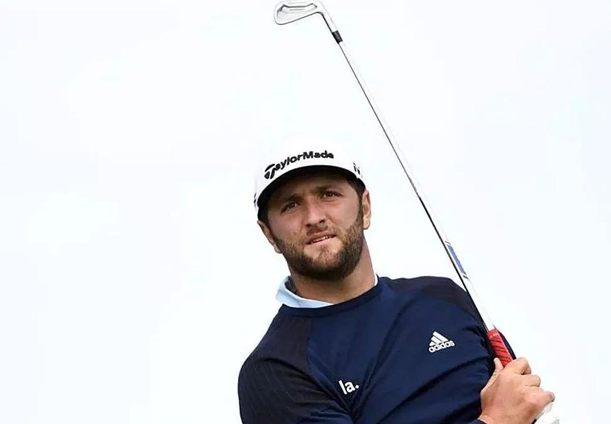 Rahm, durante el Abierto Británico de Portrush en 2019.