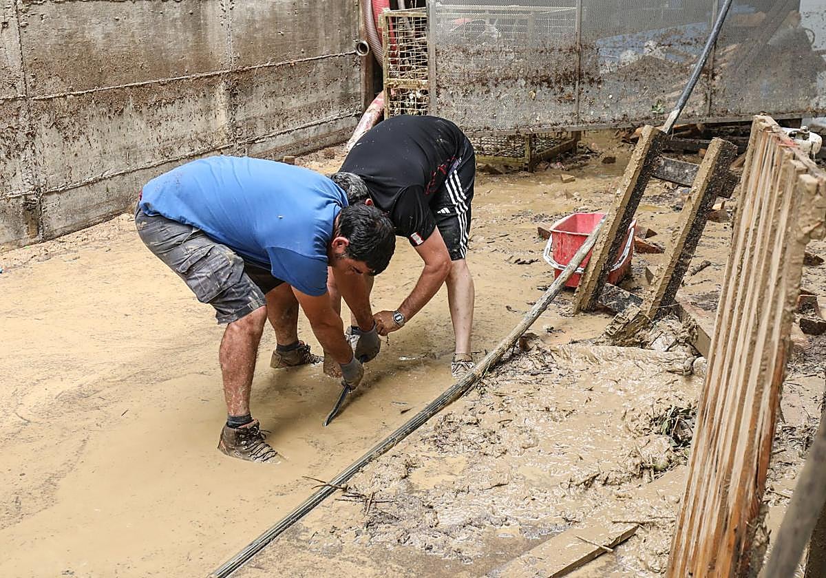 Algunas bodegas de Rioja Alavesa también se inundaron con la dana de este fin de semana.