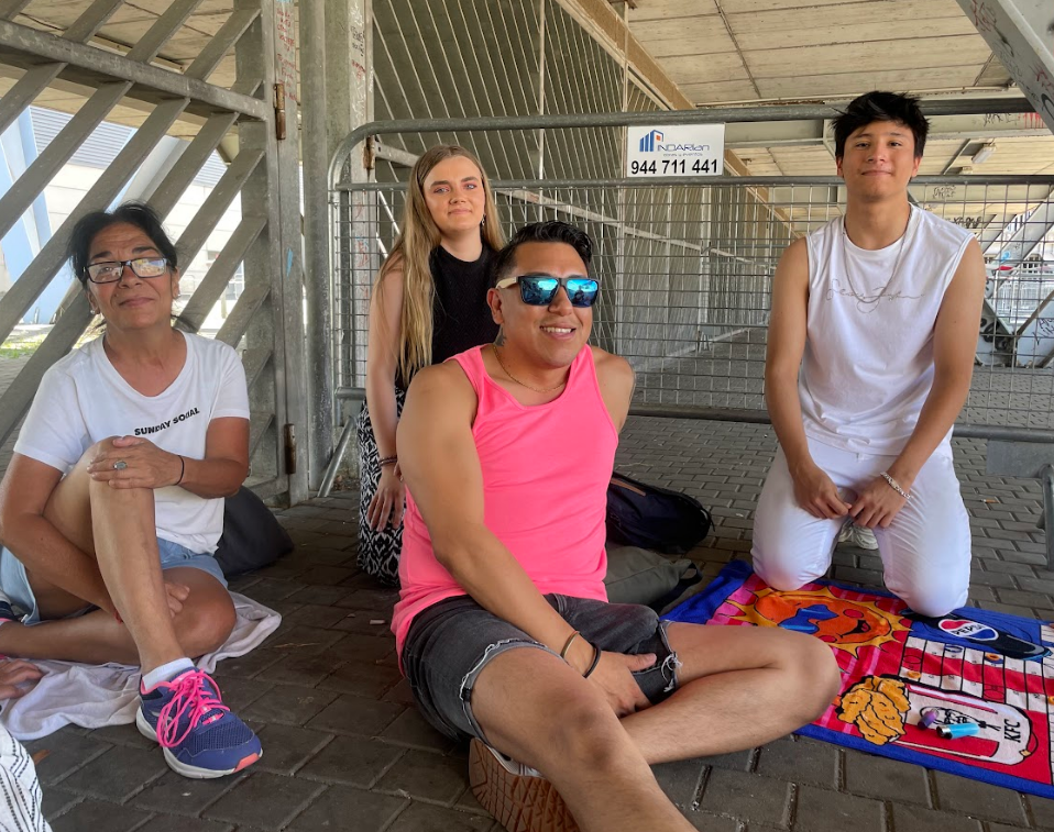 Los primeros fans en la fila para el concierto de Jennifer López